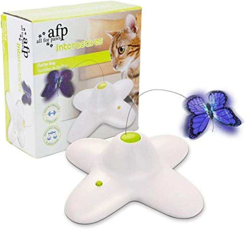 Flutter Bug Cat toy